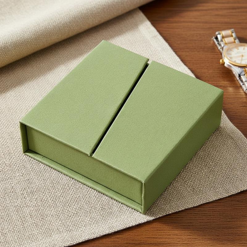 Ring Binder Box - Schuine Flip Cover Magnetische Sluiting Sieradenvitrine