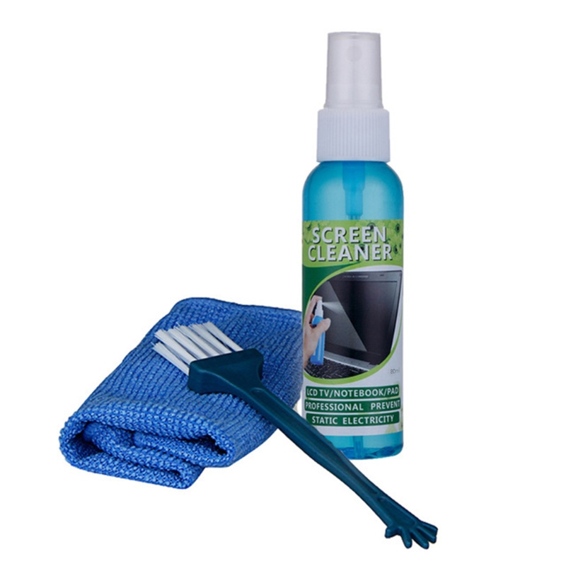 Monitor Cleaning Kit - 1 Set Borstel Doek Vloeibare Hoge