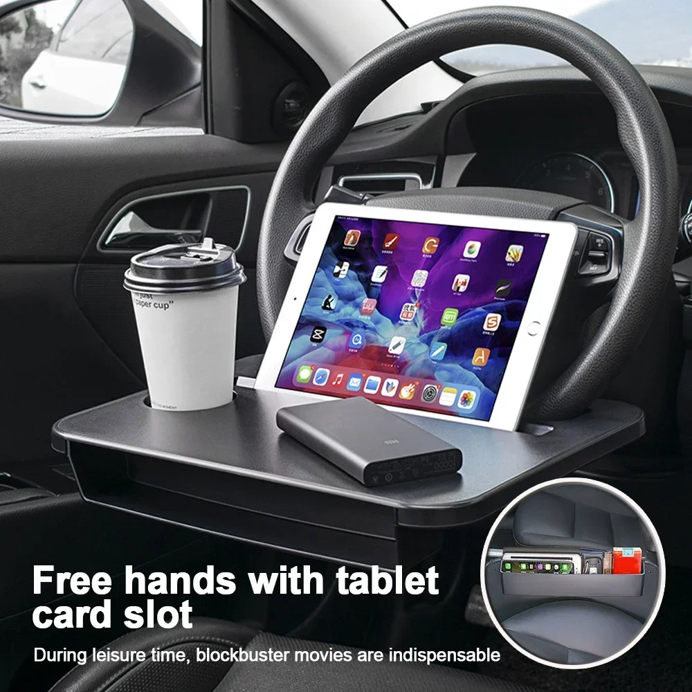Desk Setup Equipment - Multifunctionele auto-tray, laptop bureau, houder, standaard,