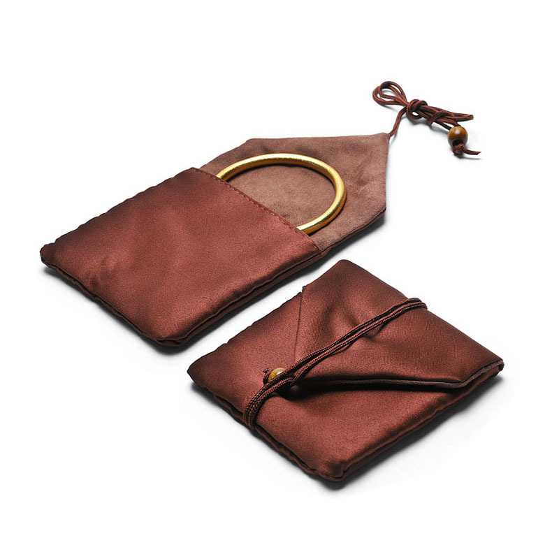 Ring Binder Box - 10st Satijn Zijde Flip Cover Sieraden