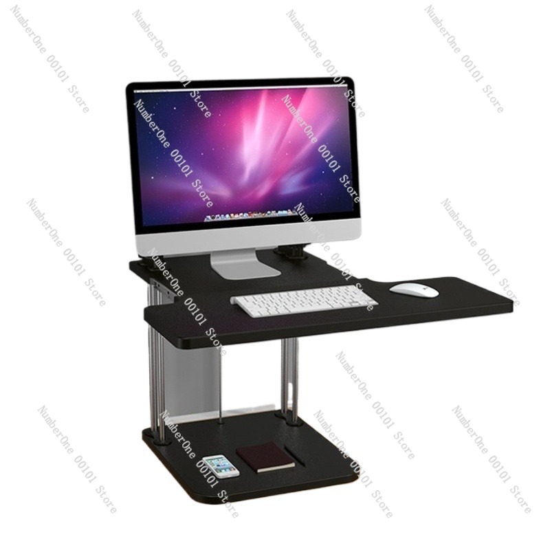 Desk Setup For Laptop And Monitor - In hoogte verstelbare sta-bureauconverter voor desktopwerkstations,