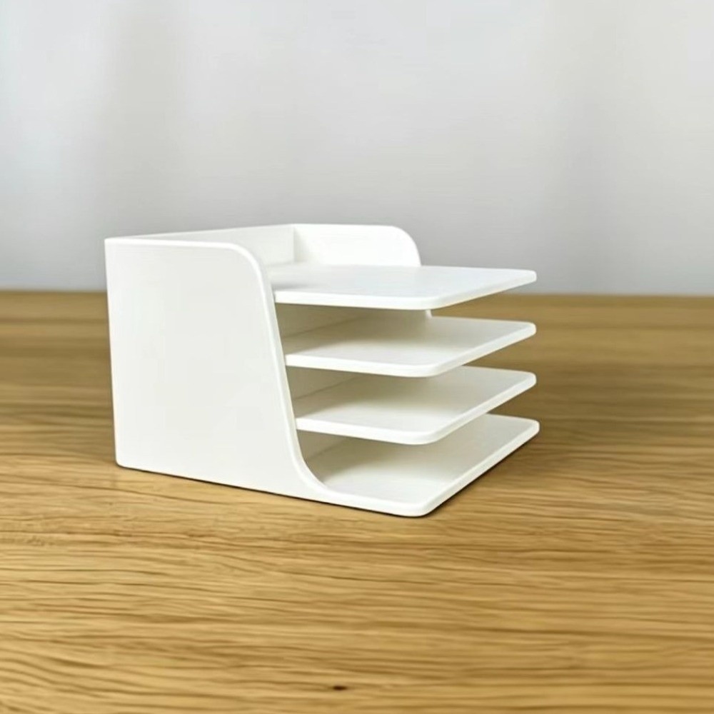 Sticky Memo Holder - Stapelbare houder voor plaknotities, gedeeld in