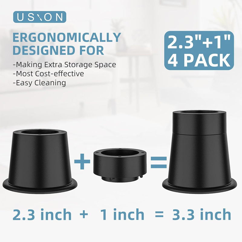 4 Stuks Zware Meubels Riser Ro - Desk Setup Riser recensie en prijs