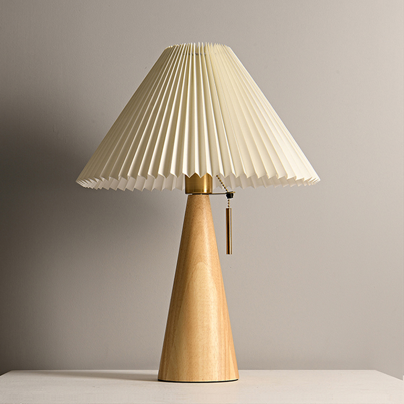 Retro massief houten tafellamp - Desk Setup Vintage recensie en prijs