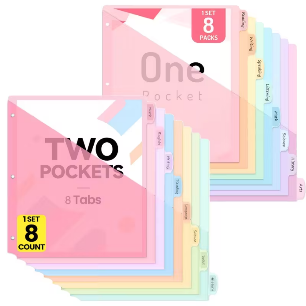 8 stuks verdelers voor 3-ringb - Ring Binder Box recensie en prijs