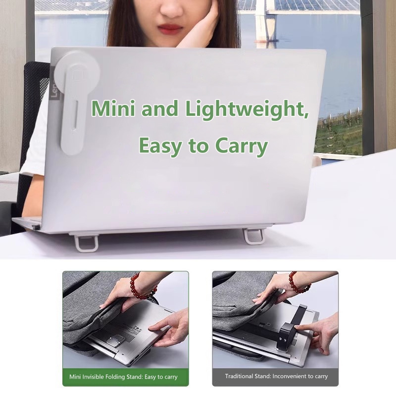 Mini draagbare laptopstandaard - Desk Setup Riser recensie en prijs