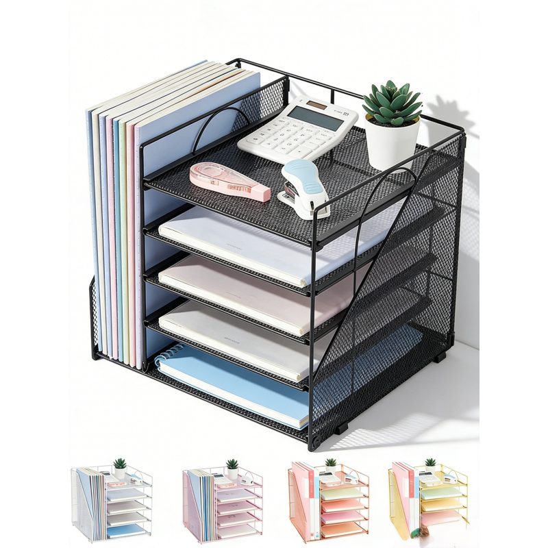 5-laags papieren archiefrek Of - Desk Setup Design recensie en prijs