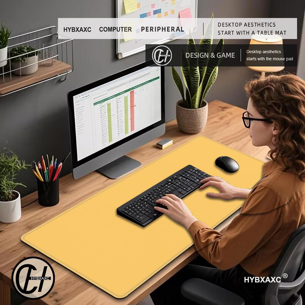 Effen kleur gaming-muismat Gam - Desk Setup With Keyboard Tray recensie en prijs