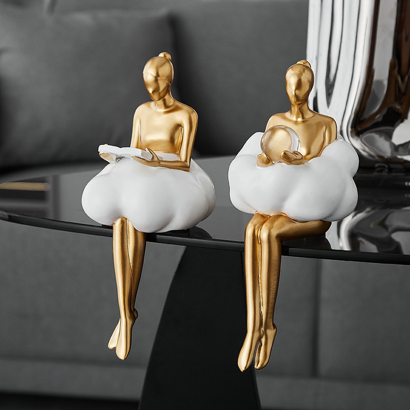 Balletmeisje wolk abstracte ku - Desk Setup Design recensie en prijs
