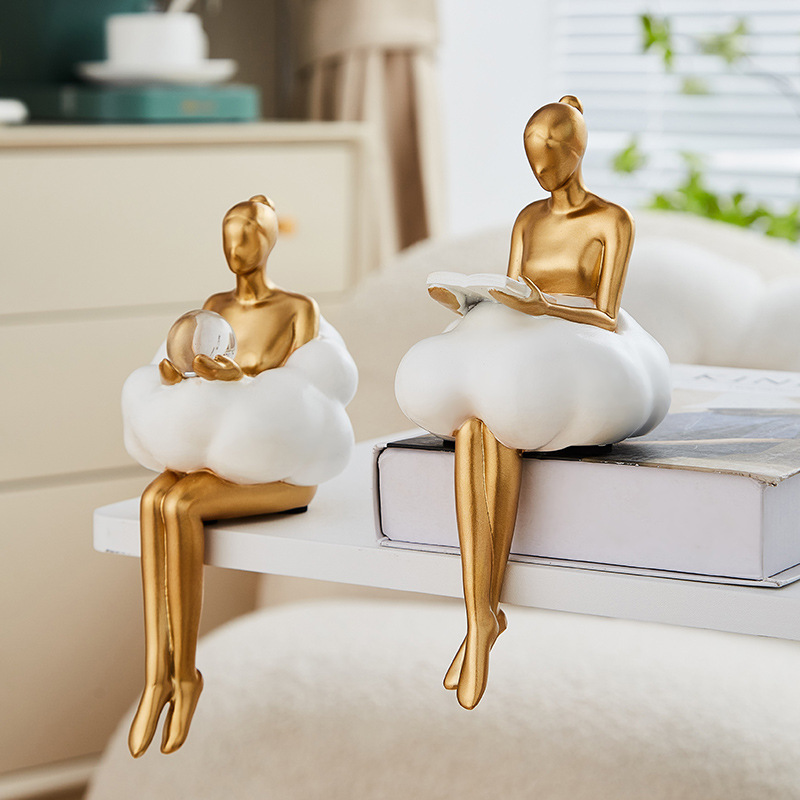Balletmeisje wolk abstracte ku - Desk Setup Design recensie en prijs
