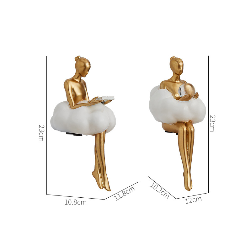 Balletmeisje wolk abstracte ku - Desk Setup Design recensie en prijs