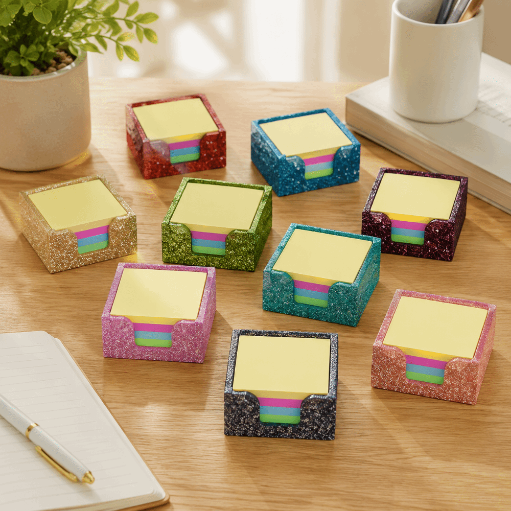 Glitter Acryl Sticky Note Houd - Sticky Memo Holder recensie en prijs
