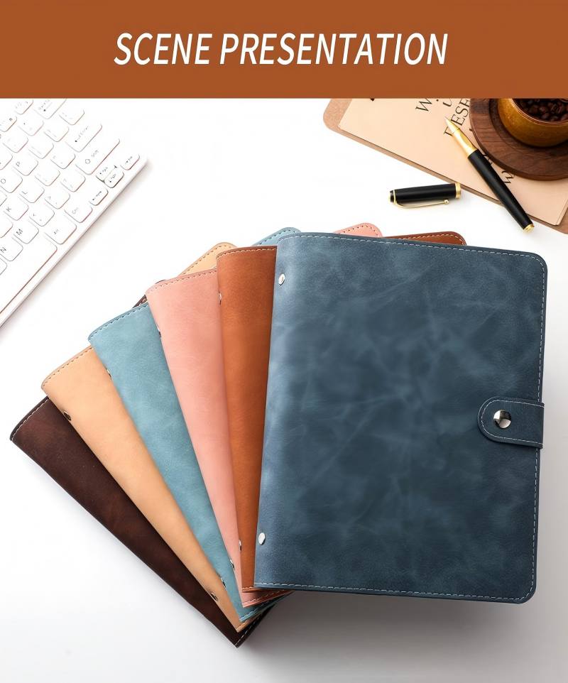 A5 zachte PU lederen notitiebo - Ring Binder Box recensie en prijs