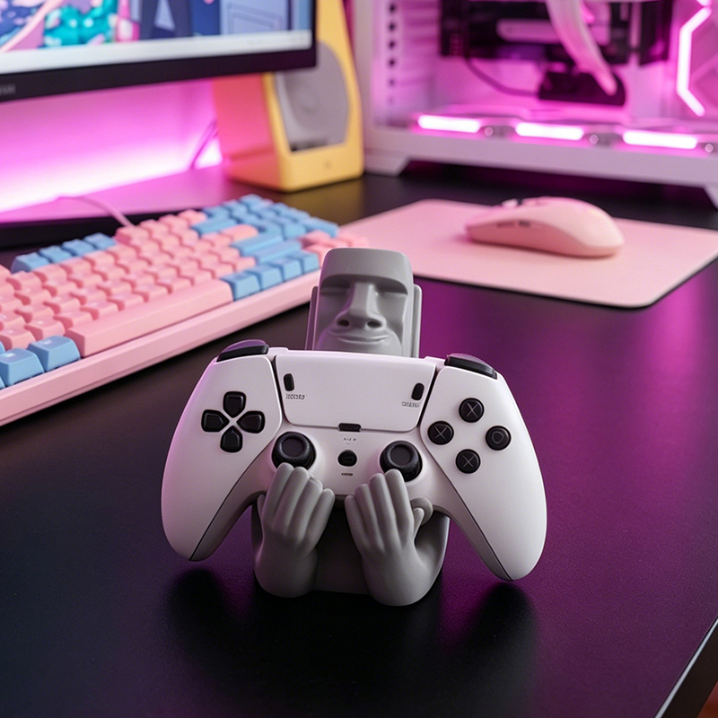 Moai Paaseiland Hars Sculptuur - Desk Setup Xbox recensie en prijs