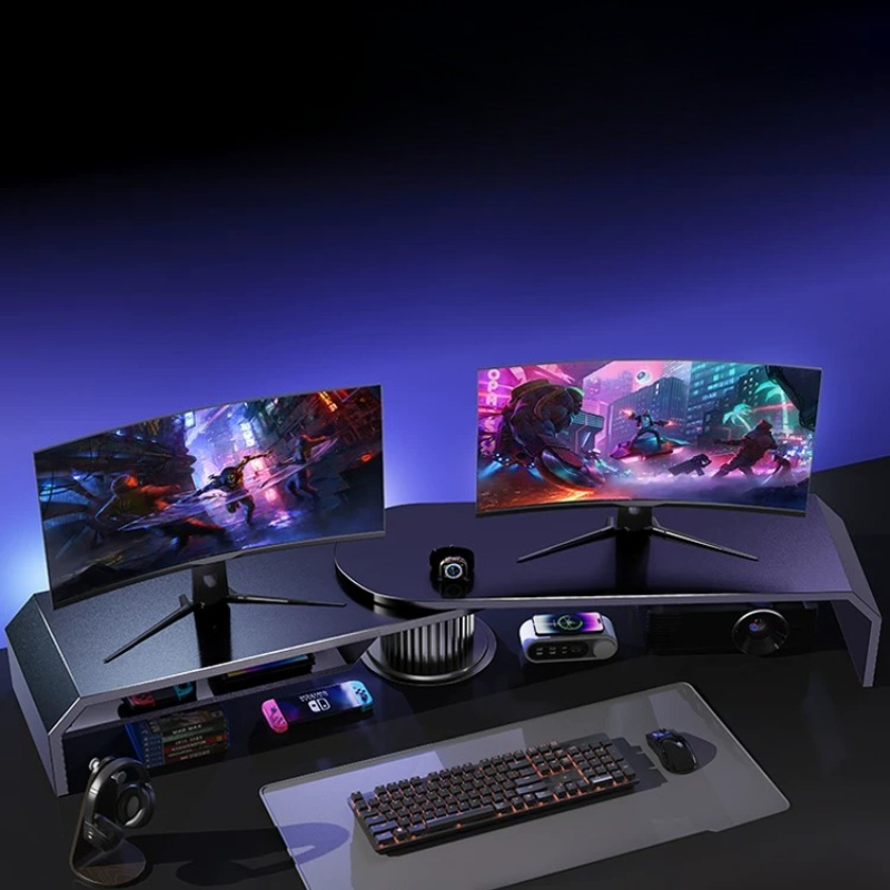 Gaming Dubbele Monitorstandaar - Desk Setup For Laptop And Monitor recensie en prijs