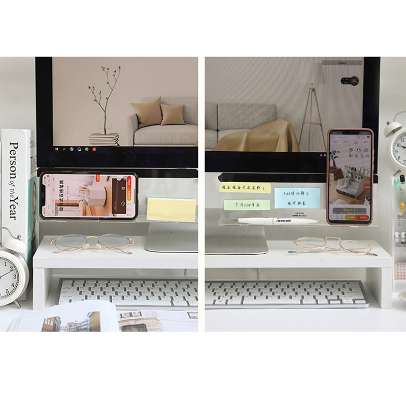 Creatieve Acryl Monitor Berich - Sticky Memo Holder recensie en prijs