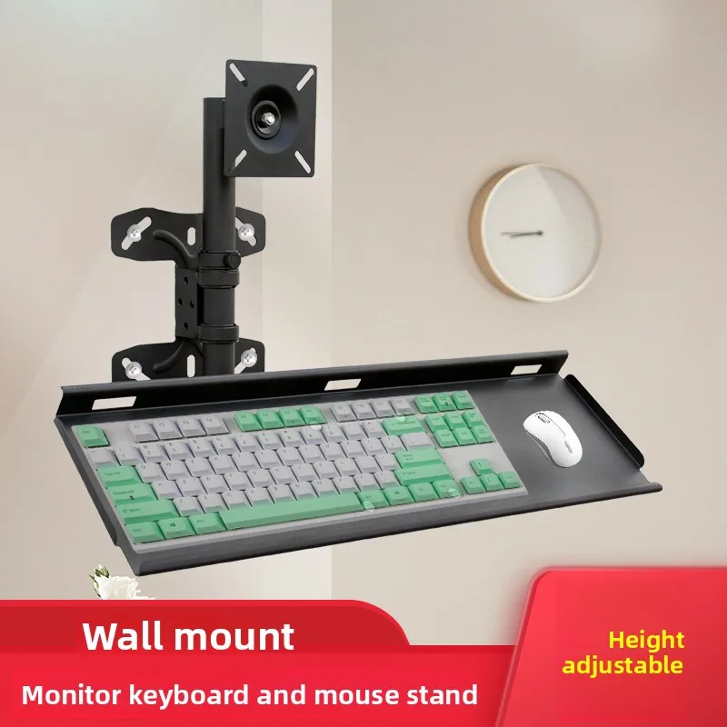 Verstelbare wandtoetsenbordlad - Desk Setup With Keyboard Tray recensie en prijs