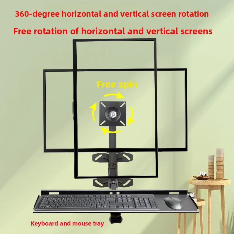 Verstelbare wandtoetsenbordlad - Desk Setup With Keyboard Tray recensie en prijs