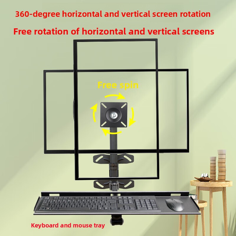 Verstelbare wandtoetsenbordlad - Desk Setup With Keyboard Tray recensie en prijs