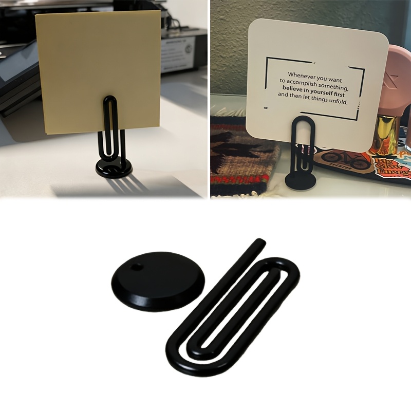 1 stuk 3D bureau-paperclip-mem - Sticky Memo Holder recensie en prijs