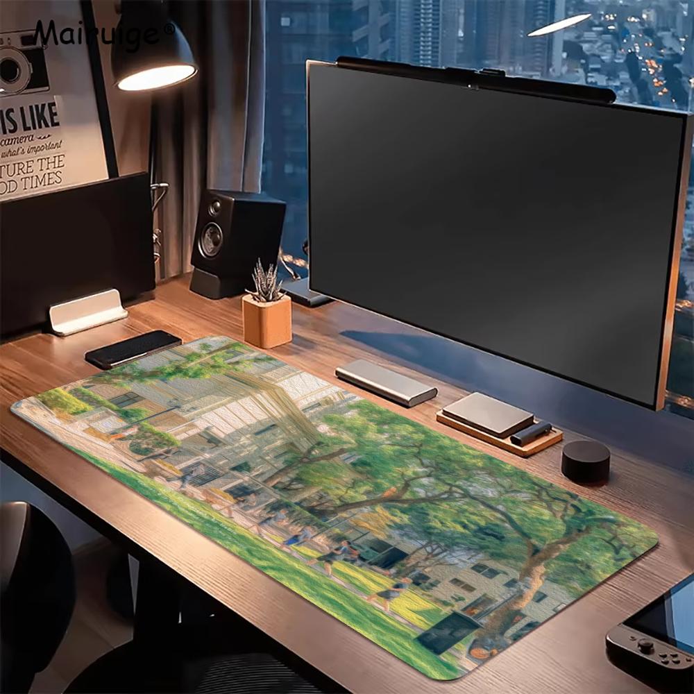 Stedelijk straatscène olieverf - Desk View Setup recensie en prijs