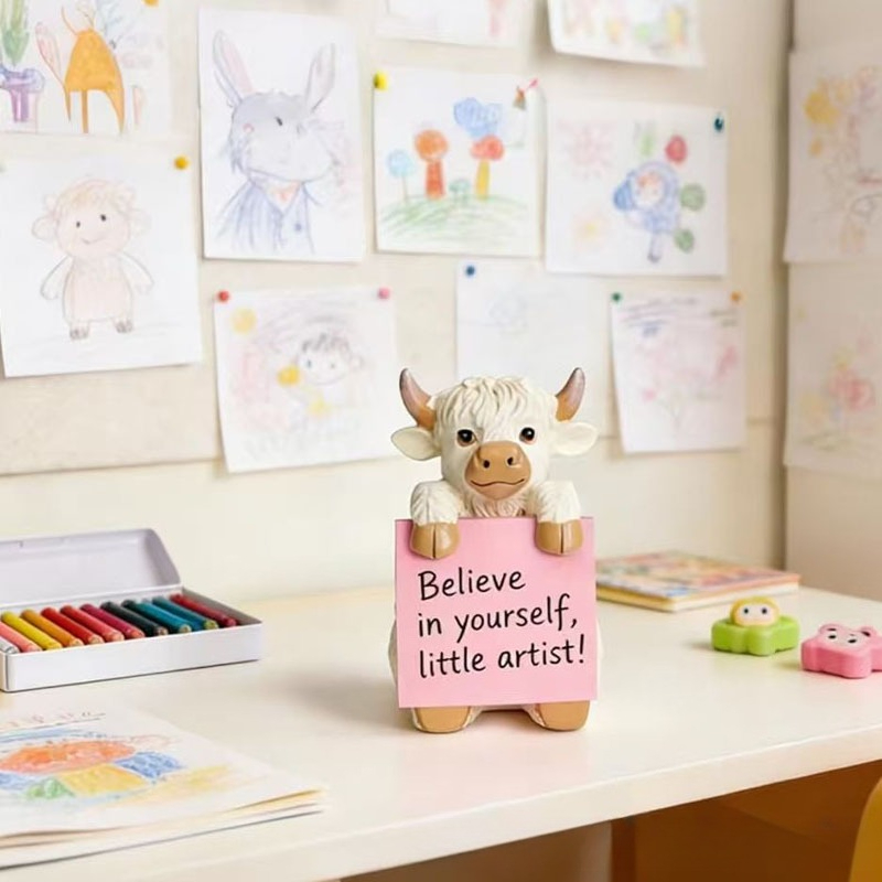 Creatieve Highland Koe Harsen  - Sticky Memo Holder recensie en prijs