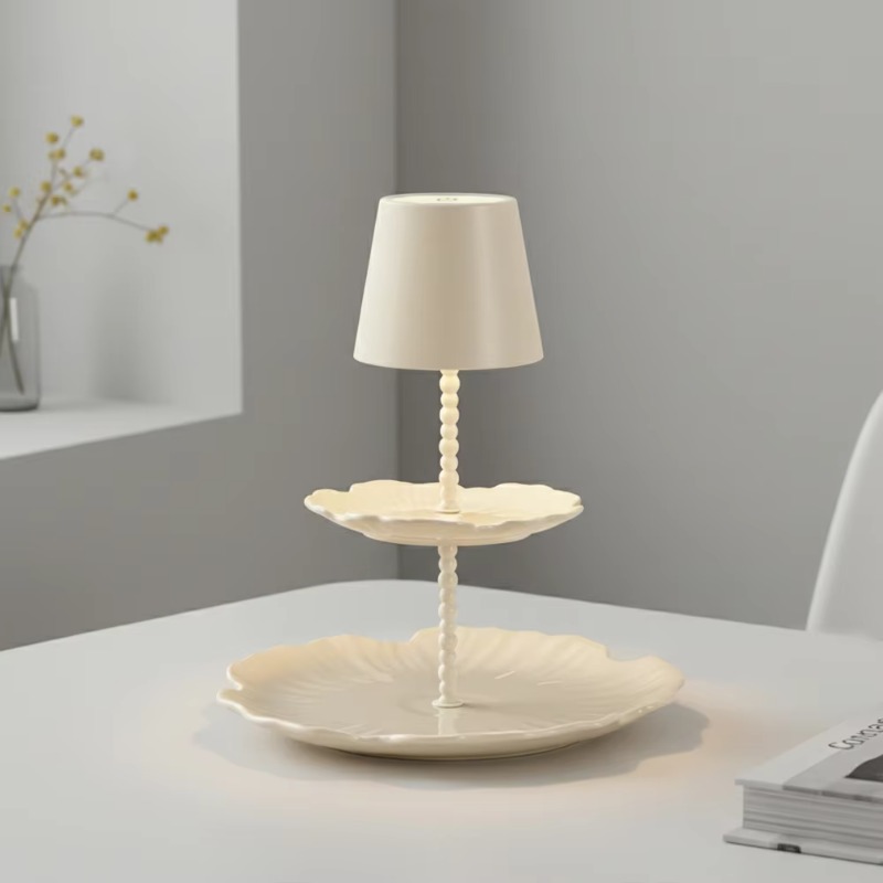 lat Paneel Tafellamp Crème Wit - Desk Setup Design recensie en prijs