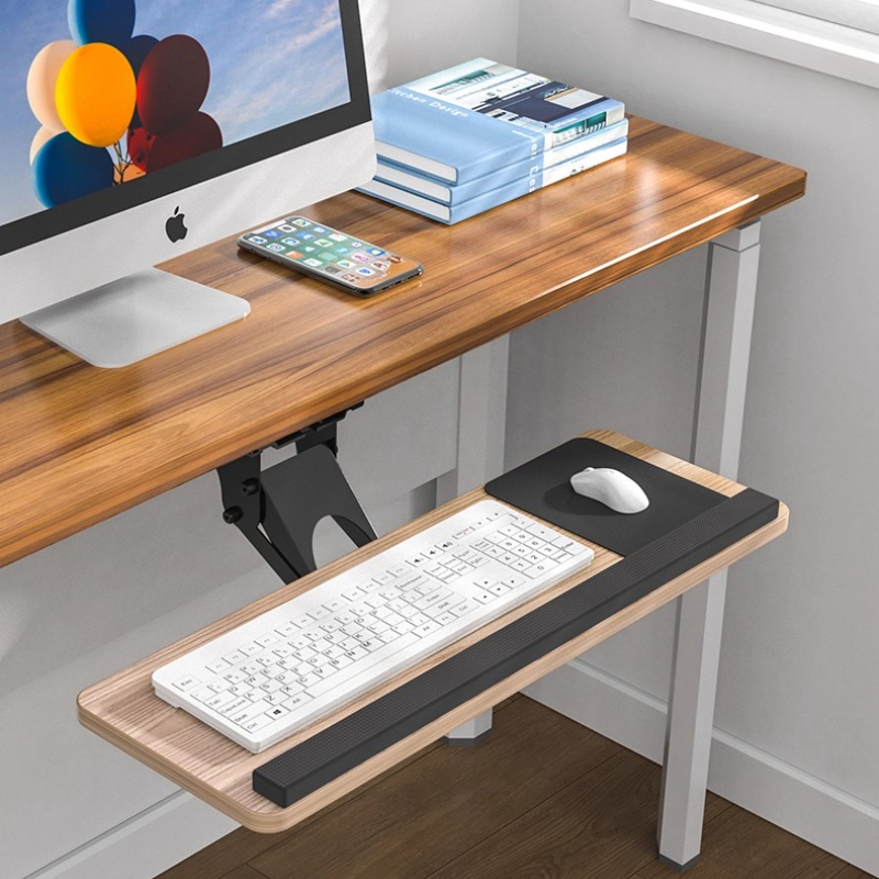 Ergonomische onderbureaustoel  - Desk Setup With Keyboard Tray recensie en prijs