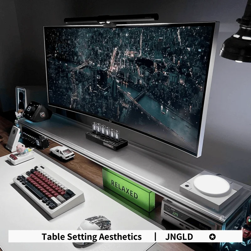 Aluminium monitorstandaard Acr - Desk Setup For Laptop And Monitor recensie en prijs