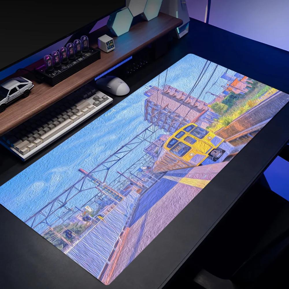 Stedelijk straatscène olieverf - Desk View Setup recensie en prijs