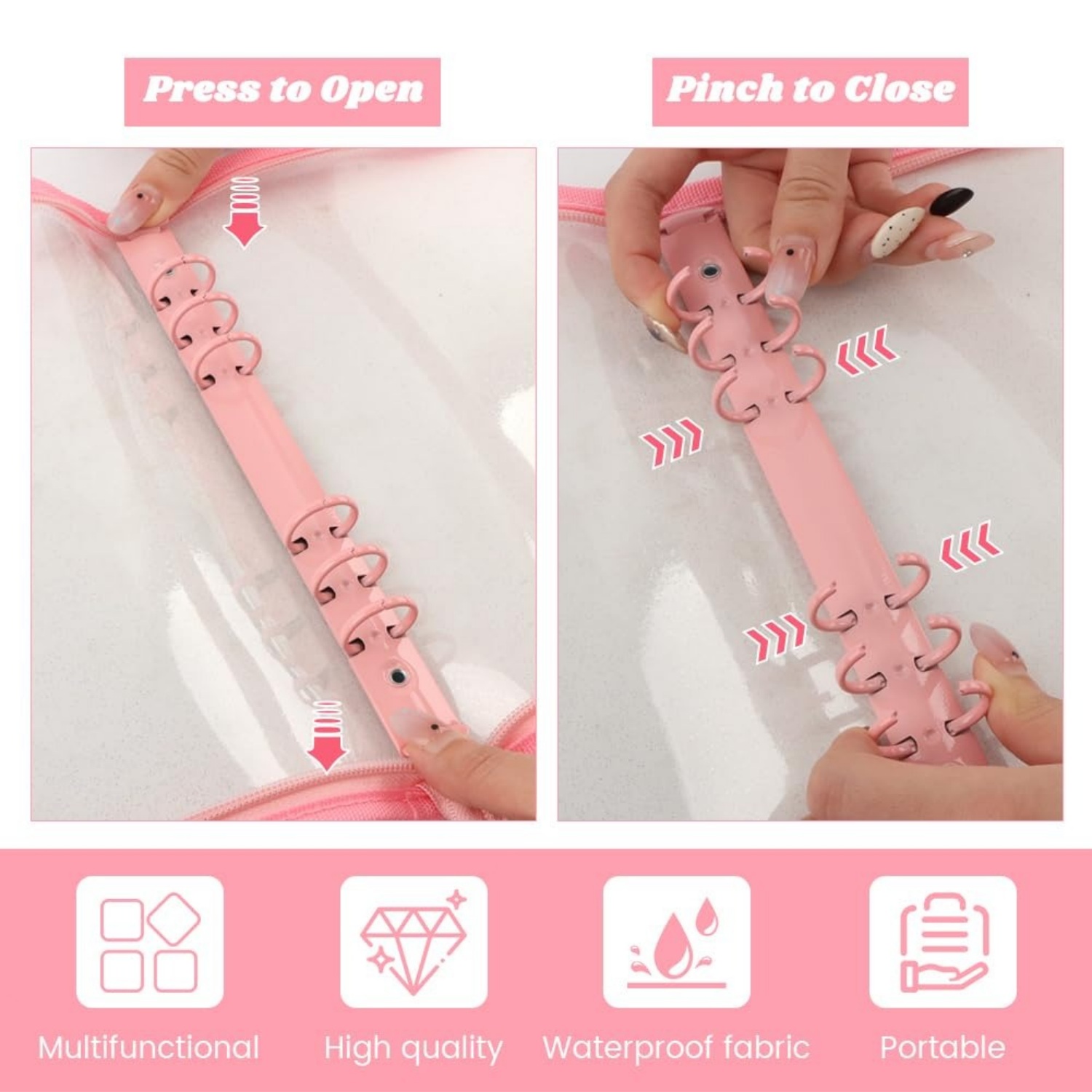 A5 Sticker Organizer Binder 6  - Ring Binder Box recensie en prijs