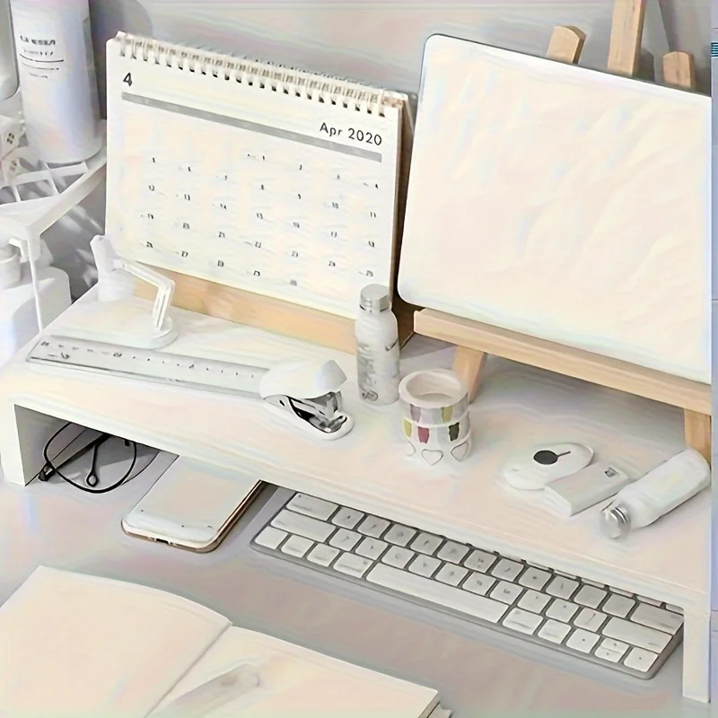Stabiele houten bureaustandaar - Desk Setup Riser recensie en prijs